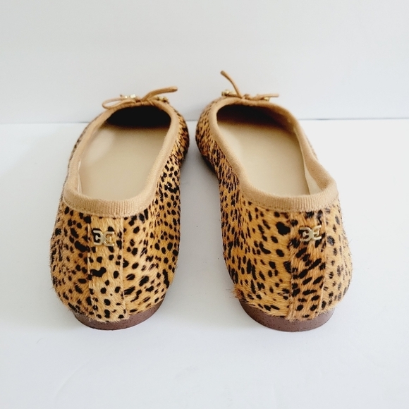 NEW Sam Edelman Felicia Luxe Speckled Cheetah Multi Ballet Flat Size 5 - Picture 4 of 6